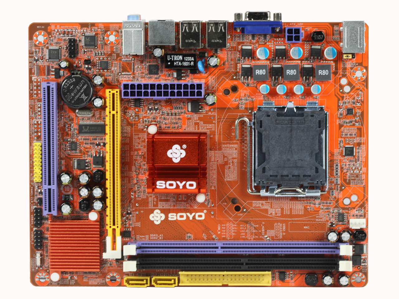 梅捷g41主板 775针 可上ddr2/ddr3 全国联保 三年